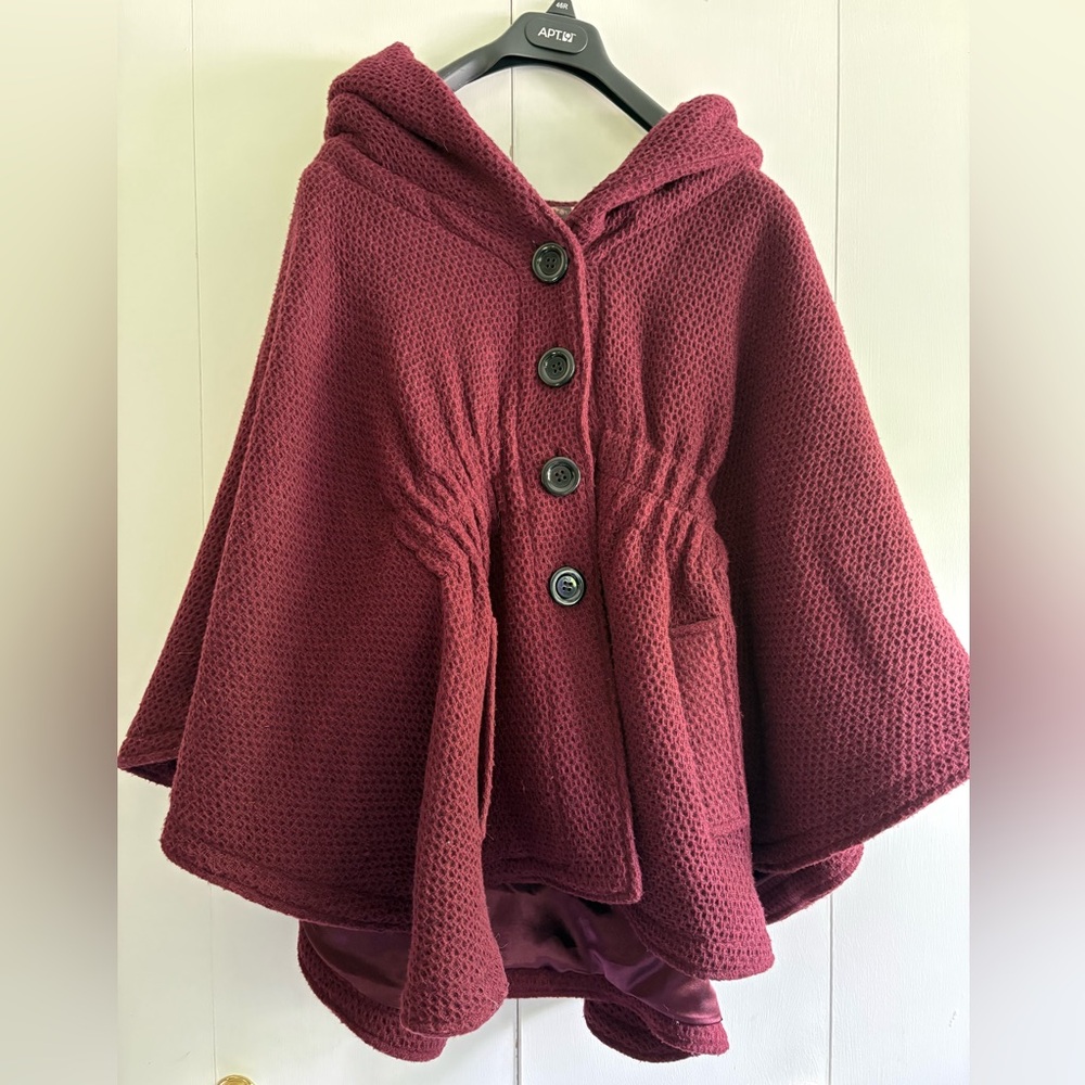 Steve Madden Hooded Cape